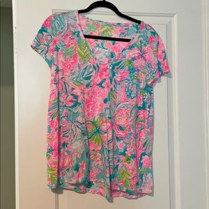 V Neck Lilly Pulitzer Top